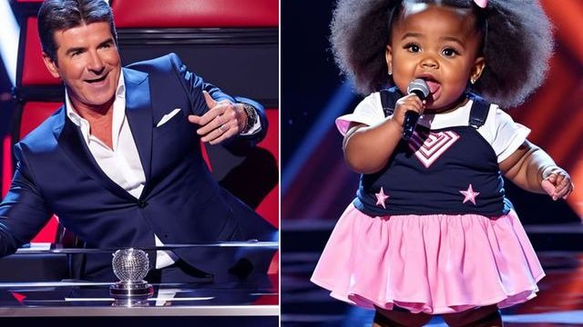 P3. Simon Cowell started yelling like crazy! This little girl sang a song that left Simon speechless